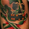 green skull