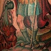 patron saint of fire fighting