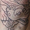 Falcor tattoo start on Lorie!