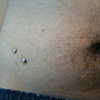 over 6 months old super healed hip surface piercings.