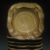 Yellow pasta plates
