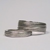 custom mitsuro wedding ring set