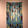 Ikat weaving by Michelle Clements.