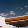 Untitled (gas station stripes)