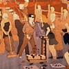 Warrington Colescott
The History of Printmaking:  Rauschenburg at the Tamarind