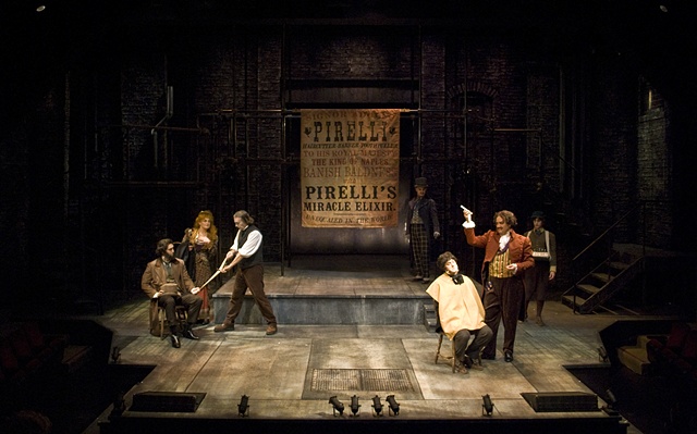 Sweeney Todd set design by Sean Fanning