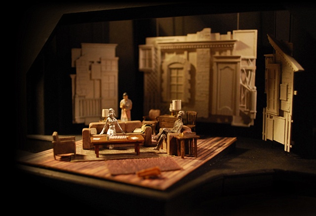 The Norman Conquests set design by Sean Fanning