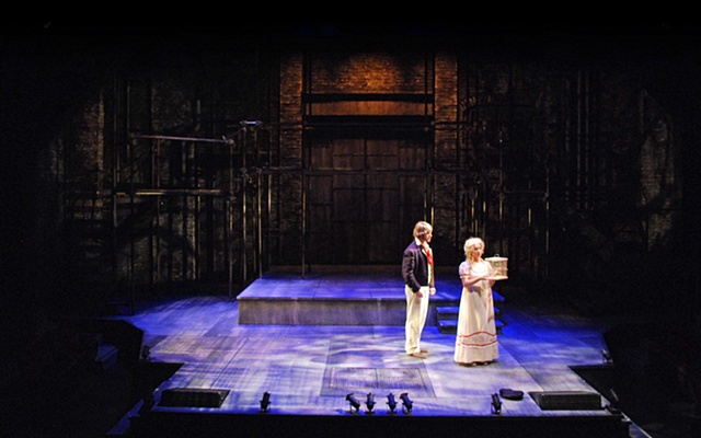 Sweeney Todd set design by Sean Fanning