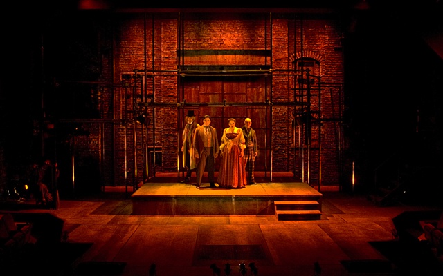 Sweeney Todd set design by Sean Fanning