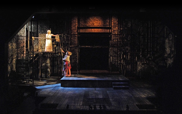 Sweeney Todd set design by Sean Fanning