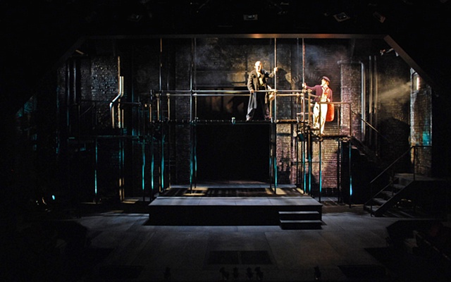 Sweeney Todd set design by Sean Fanning