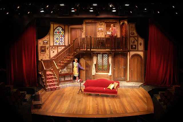 Noises Off set design by Sean Fanning
