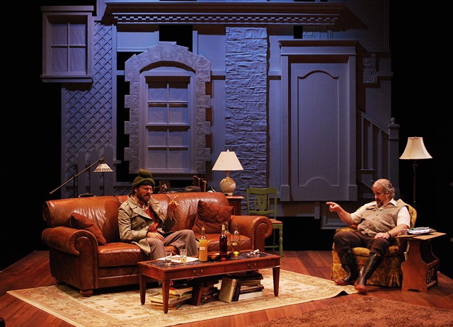The Norman Conquests set design by Sean Fanning