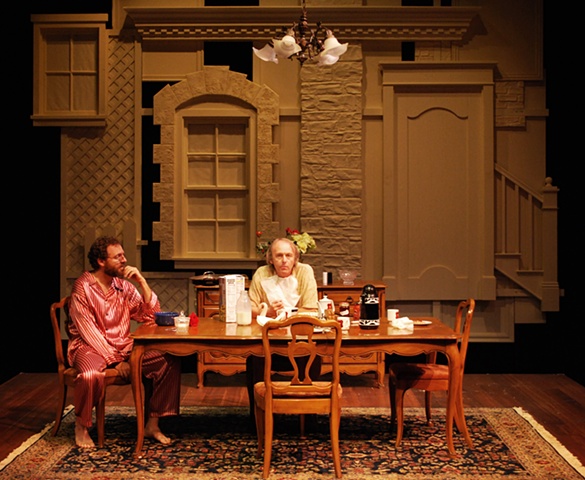 The Norman Conquests set design by Sean Fanning