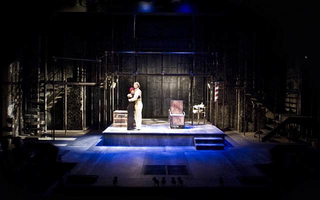 Sweeney Todd set design by Sean Fanning
