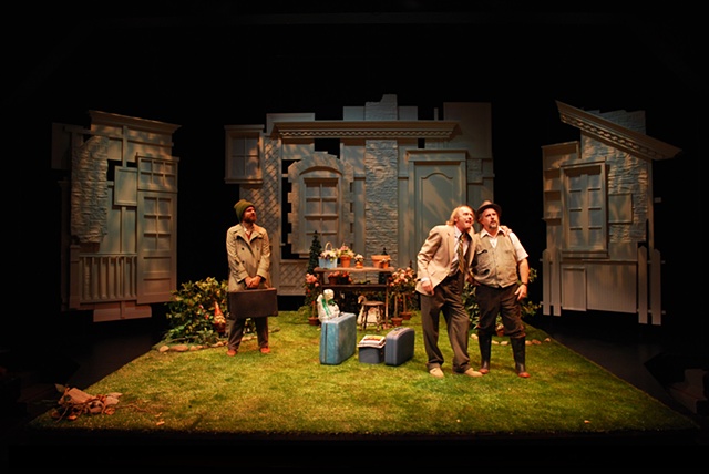 The Norman Conquests set design by Sean Fanning