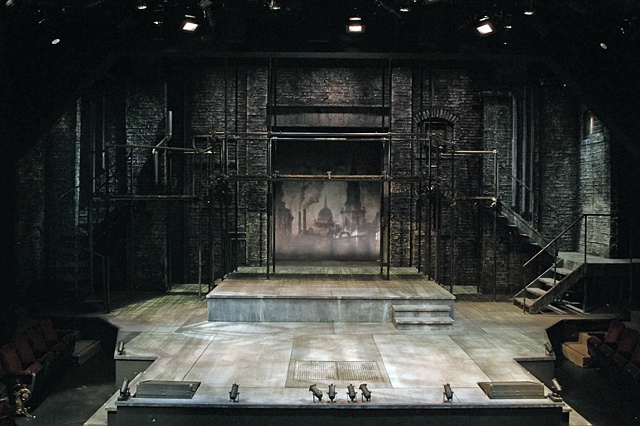 Sweeney Todd set design by Sean Fanning