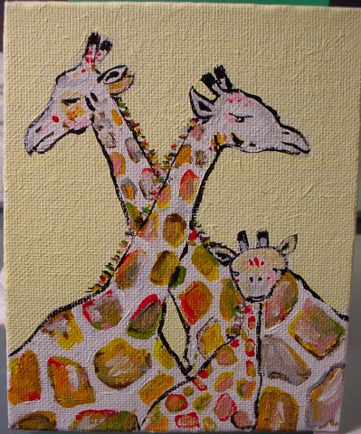 Giraffe Family
