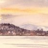 Watercolor Study, April 21, 2001 #5