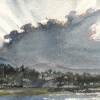Sunset from Sunken Island