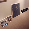 Text/Objects/Painting No. 3 (Manual Installation for Lori Waxman)