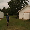 AW outside barn