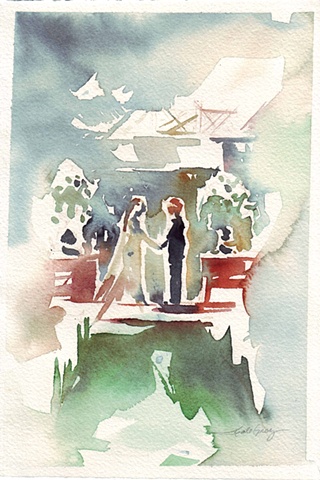 the ceremony