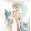 the bride in sunlight