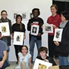 College Prep Printmaking 2009 / class photo