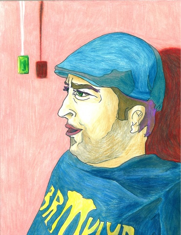 Life is but an Emerald (Portrait of Dan Drossman)
