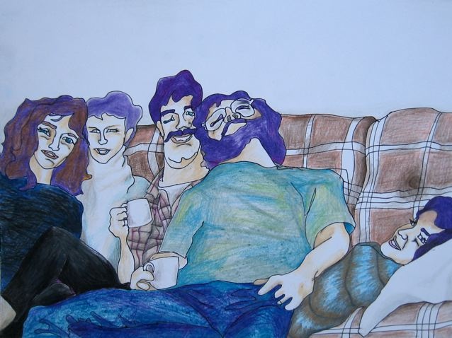 The Lavigne's in our Living Room