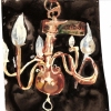 Chandelier and Last Supper