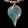 Turquoise Leaf Necklace