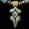 Turquoise Goddess Bead Necklace