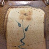 Small Salt Vase with Flower Slip-trailing