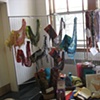 Shawls on Display