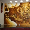 DRAGON IN A SHITTY TATTOO SHOP