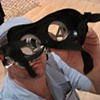 "Untitled" from the series "Self-portrait in Dialog with Lygia Clark"