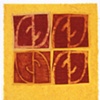 Four Reds on Yellow