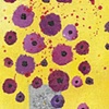 Vase of Purple Poppies