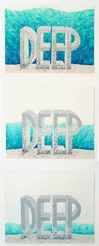 "Deep" Installation shot Gavlak Gallery