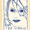 TOYEN
Ex Libris (woman & branches)

N.D.

