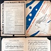 JAROSLAV JEZEK
Tisic a Jeden Sen

- Hudebni Matice Umelecke Besedy.  Prague.  1933
- Two page musical notes
- Cover illustration by Toyen

