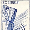 TOYEN
Ex Libris (woman in stone)

N.D.

