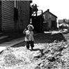 MARJORIE COLLINS
Untitled (child in rural town)

c 1940s

