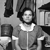 ESTHER BUBLEY 
Maid in womans restroom, Cincinnati bus terminal 
#37511

September 1943 


