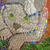 "Pyro" The Cat Mosaic Art