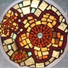 Large Flower sun catcher (microwave plate)