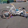 mythical bicycle (for a monster with three heads)