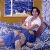 Mary Abrams in her Studio